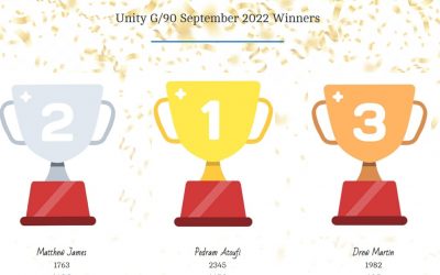 Unity G/90 September 2022 Winners