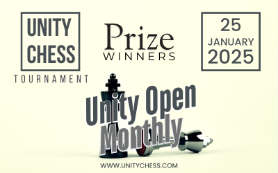 Unity Open Chess Openings: Prize Winners (January 25, 2025)